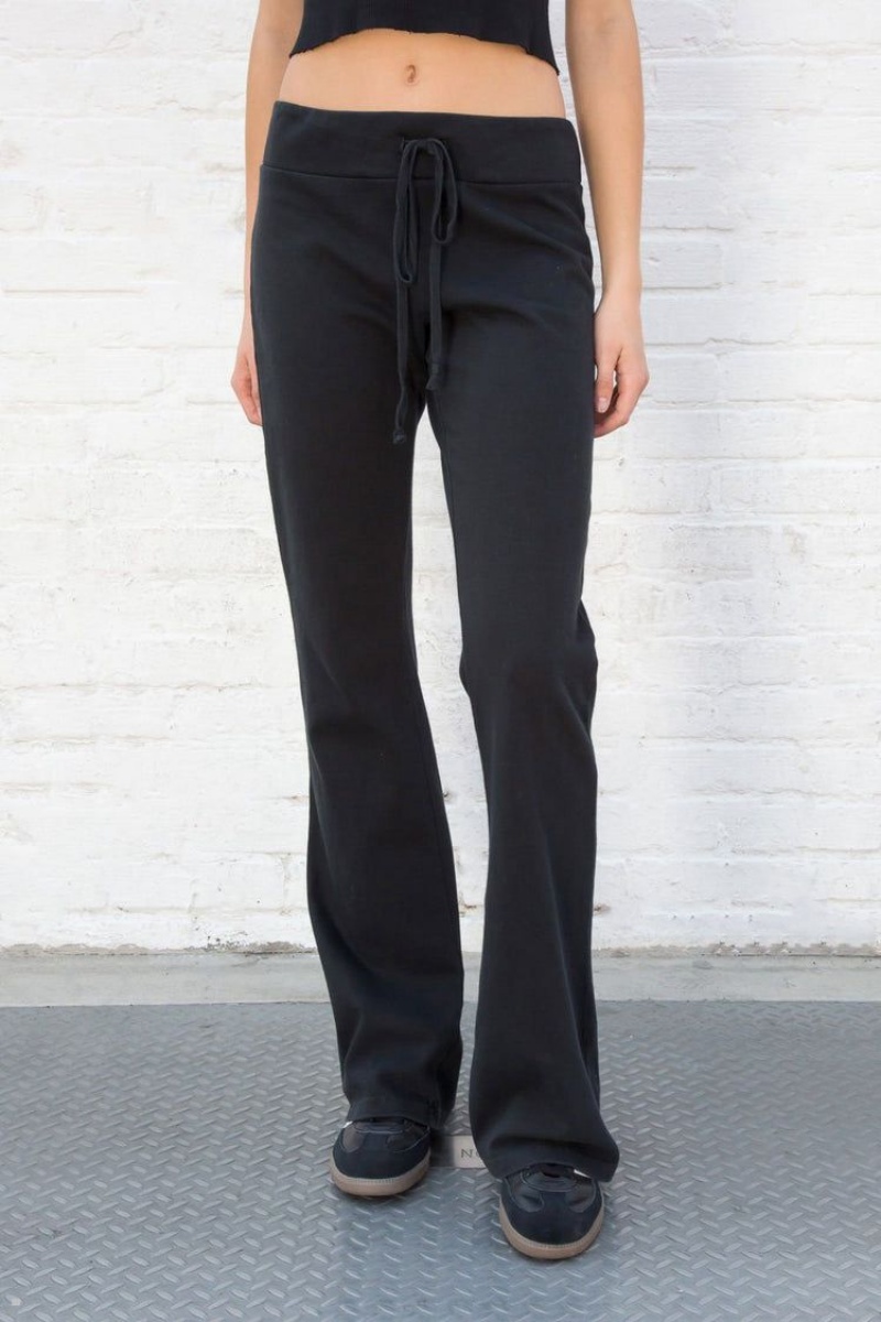 Pantalon Brandy Melville Hillary Yoga Noir | KUH-44916714